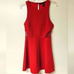 Forever 21 Red Sexy Mini Dress size L